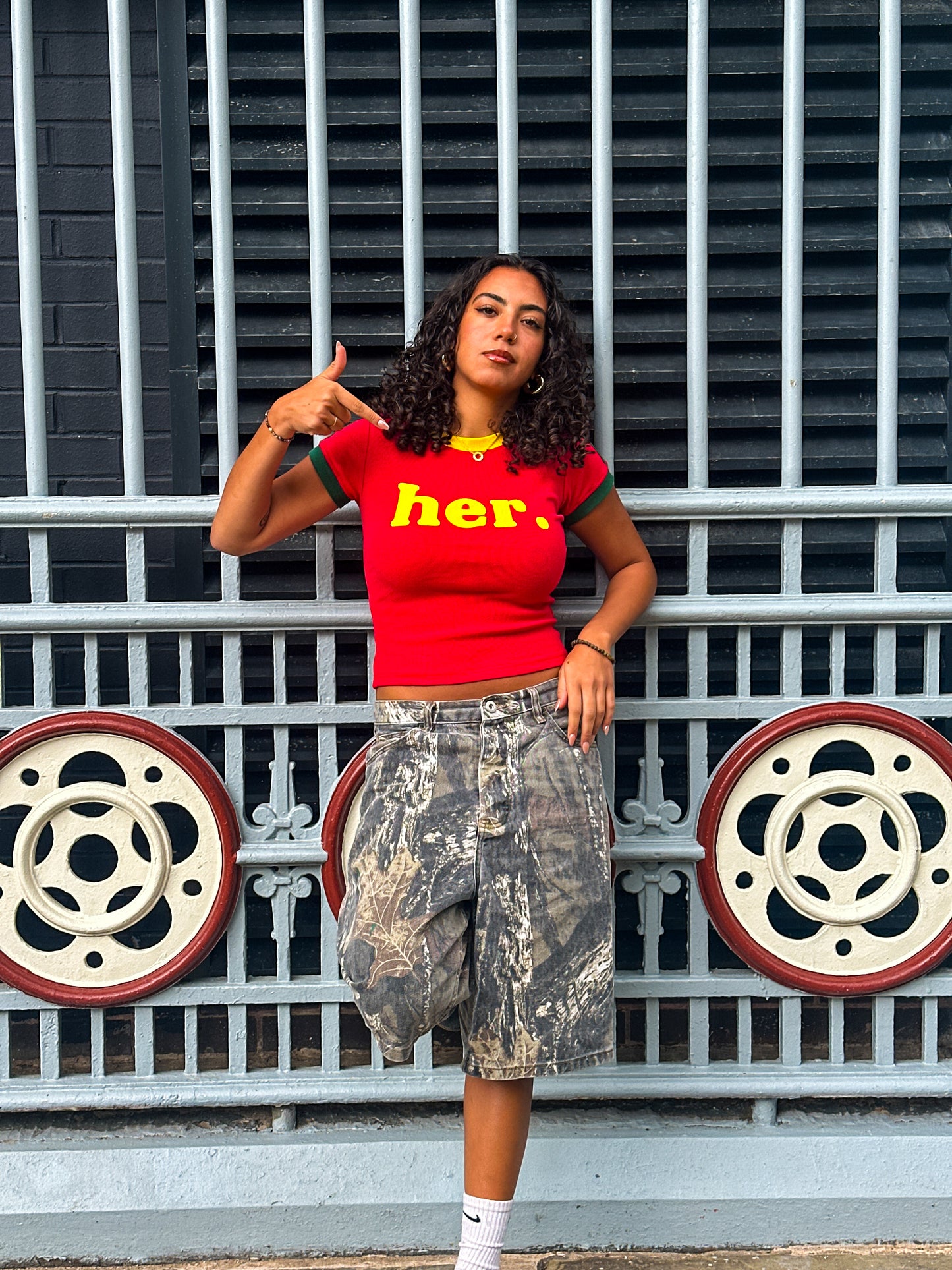 Red Baby Tee