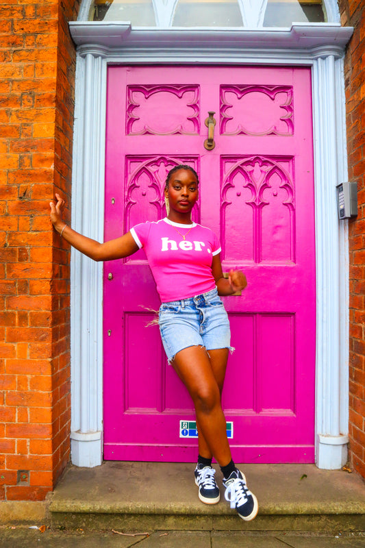 Pink Baby Tee